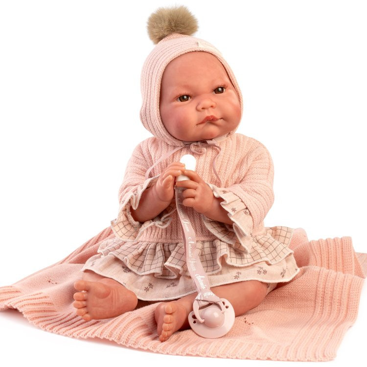 Poupée Antonio Juan 42 cm - Sweet Reborn Nica avec châle