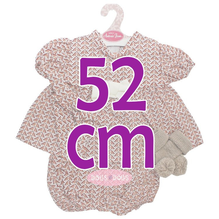 Tenue pour poupée Antonio Juan 52 cm - Collection Mi Primer Reborn - Ensemble symétrique