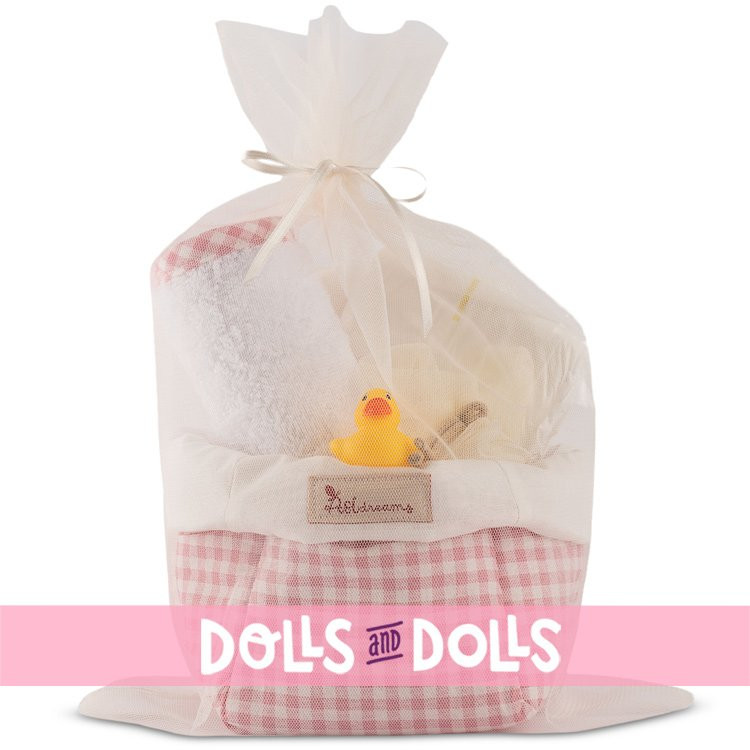 Compléments pour poupée Asi - Así Dreams - Collection Patricia - Panier d'accessoires de salle de bains 36-50 cm