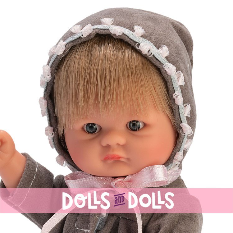 Poupée Así 20 cm - Bomboncín avec manteau gris