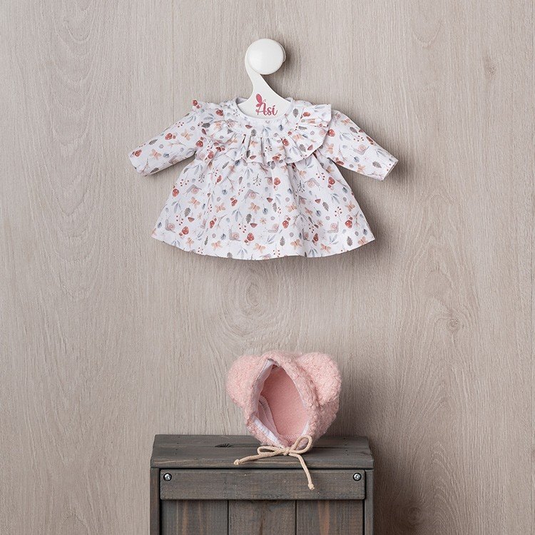 Tenue pour poupée Así 36 cm - Robe de la Collection Caracoles pour poupée Alex