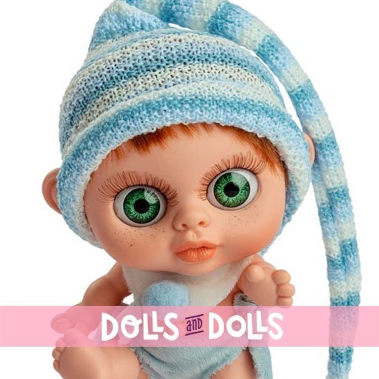 Poupée Berjuán 14 cm - Baby Biggers aux cheveux roux