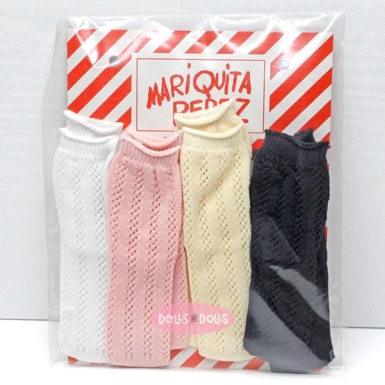 Tenue pour poupée Mariquita Pérez 50 cm - Lot de 4 paires de chaussettes