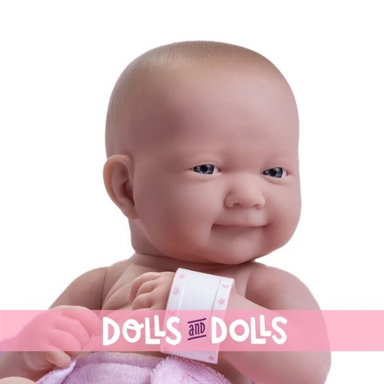 Poupée Design by Berenguer 36 cm - La Newborn - Soins tendres avec bouche fermée et ensemble de vêtements