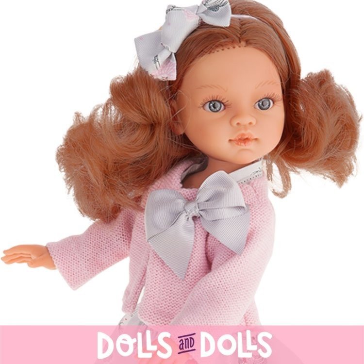 Poupée Antonio Juan 33 cm - Emily rousse avec noeud