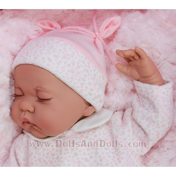 Couché Luna rosa bolitas