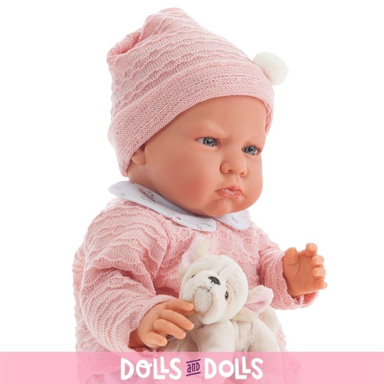 Poupée Antonio Juan 52 cm - Berta avec short bleu et accessoire