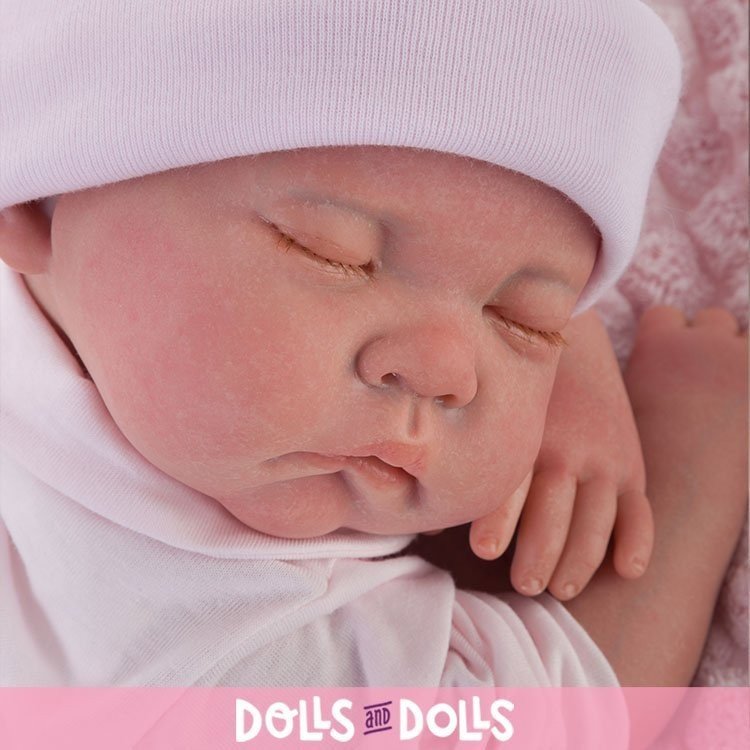 Poupée Antonio Juan 40 cm - Sweet Reborn avec pyjama, série limitée