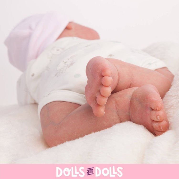 Poupée Antonio Juan 40 cm - Sweet Reborn avec pyjama, série limitée