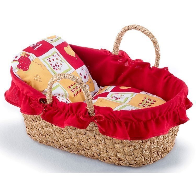 Panier de transport de poupée - Bayer Chic 2000 - Rouge