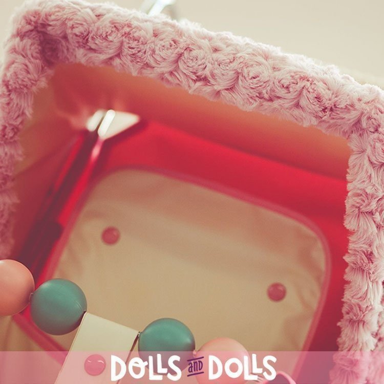 Kit hiver rose pour poussette Bebelux Big doll