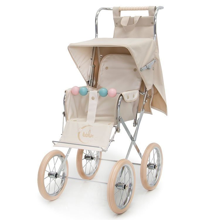 Poussette de poupée Big Bebelux 78 cm - Beige