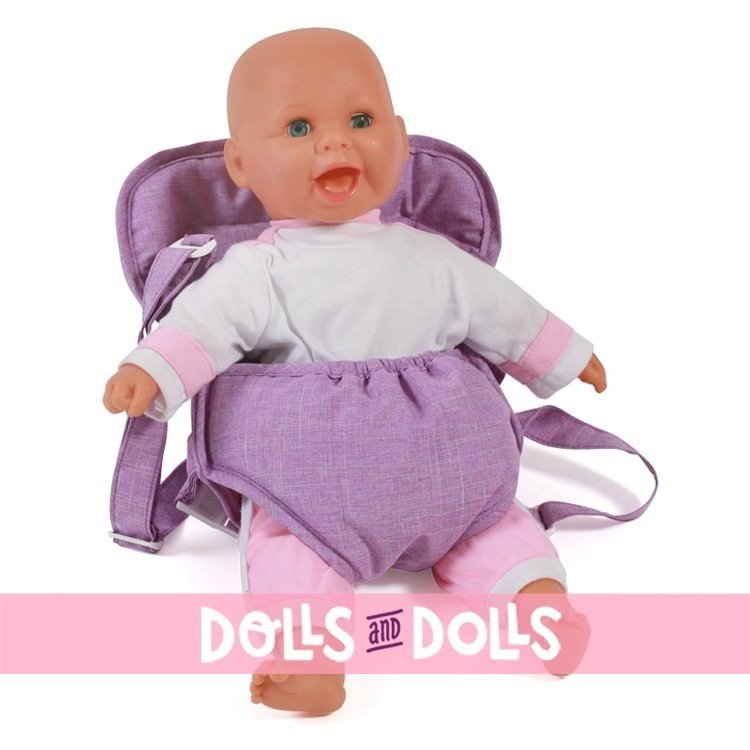 Porte-bébé poupée - Bayer Chic 2000 - Lilas