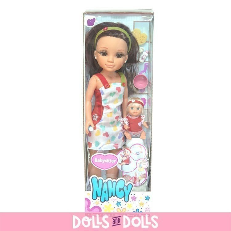 Poupée Nancy 43 cm - Babysitter - Salle de bain