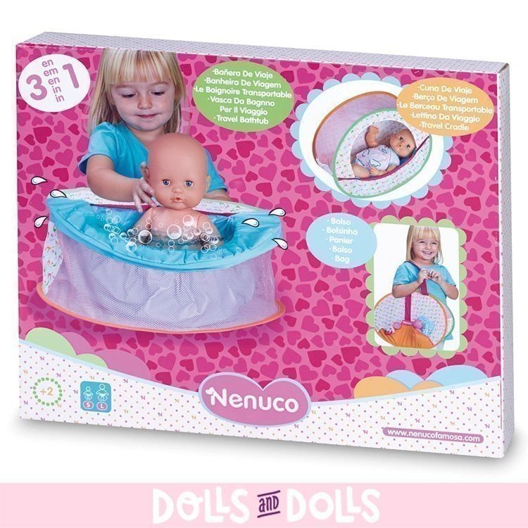 Compléments de poupée Nenuco - Lit bébé 3 en 1