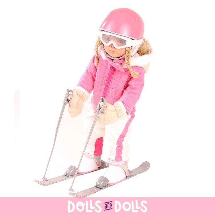 Compléments pour poupée Götz 45-50 cm - Set de ski
