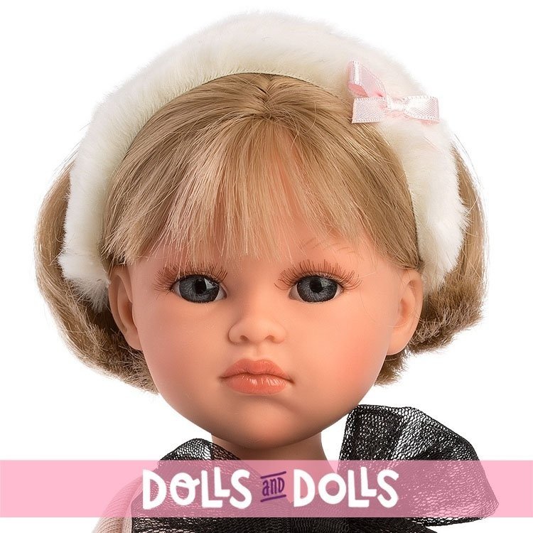 Poupée Llorens 37 cm - Daniela avec noeud