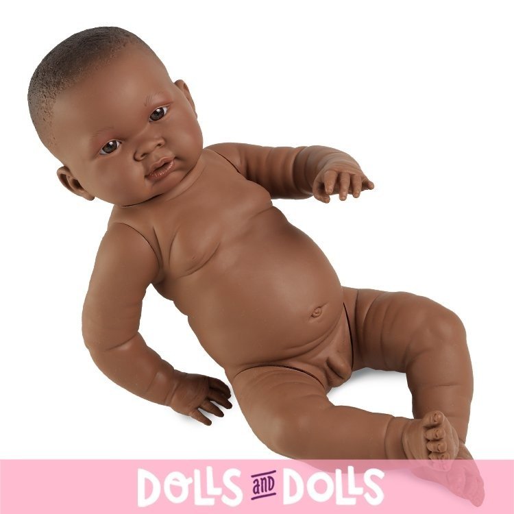 Poupée Llorens 45 cm - Nene Afro-américaine sans vêtements
