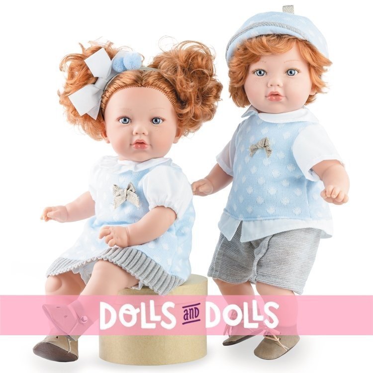 Poupée Marina & Pau 45 cm - Teo Collège