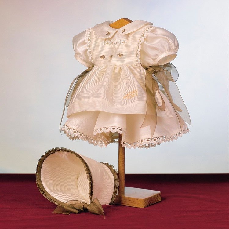 Tenue de poupée Mariquita Pérez 50 cm - Robe Shantu beig