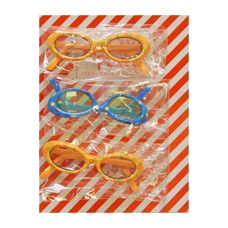 Compléments pour poupée Mariquita Pérez 50 cm - Ensemble de lunettes de soleil
