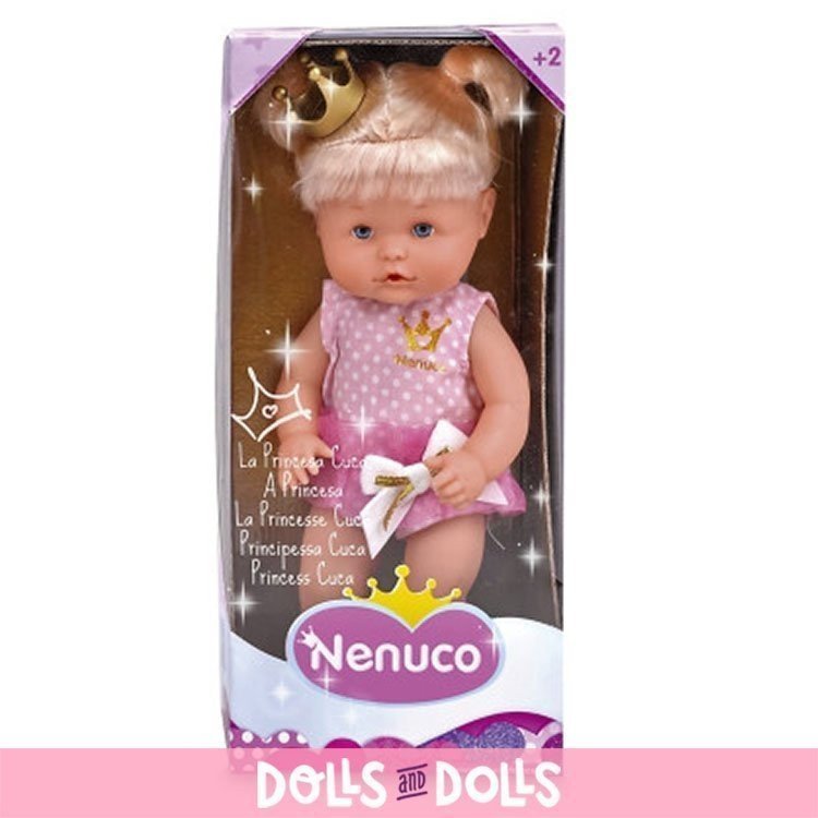 Nenuco - Princesse, poupée bébé aux Cheveux blonds, 42 cm, Portant