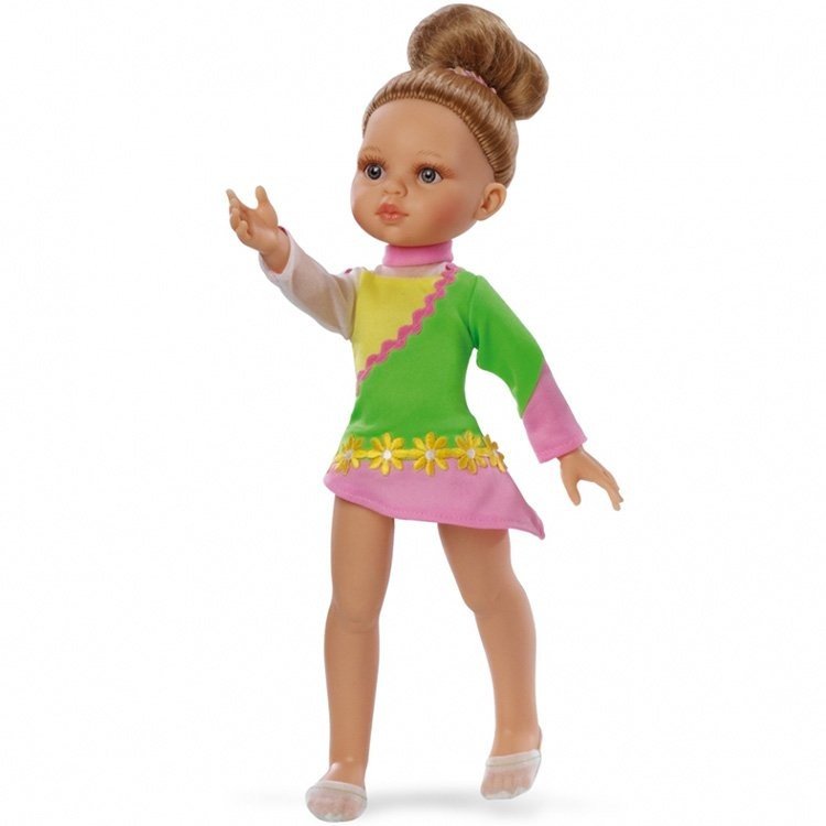 Poupée Paola Reina 32 cm - Las Amigas - Gymnaste verte