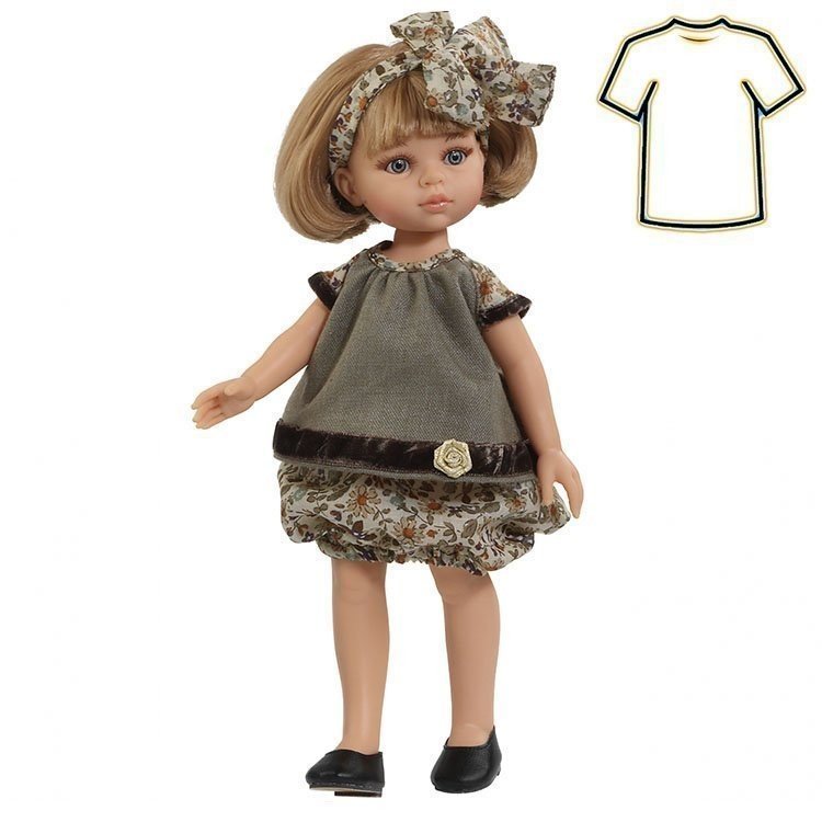 Tenue de poupée Paola Reina 32 cm - Las Amigas - Robe d'hiver Carla