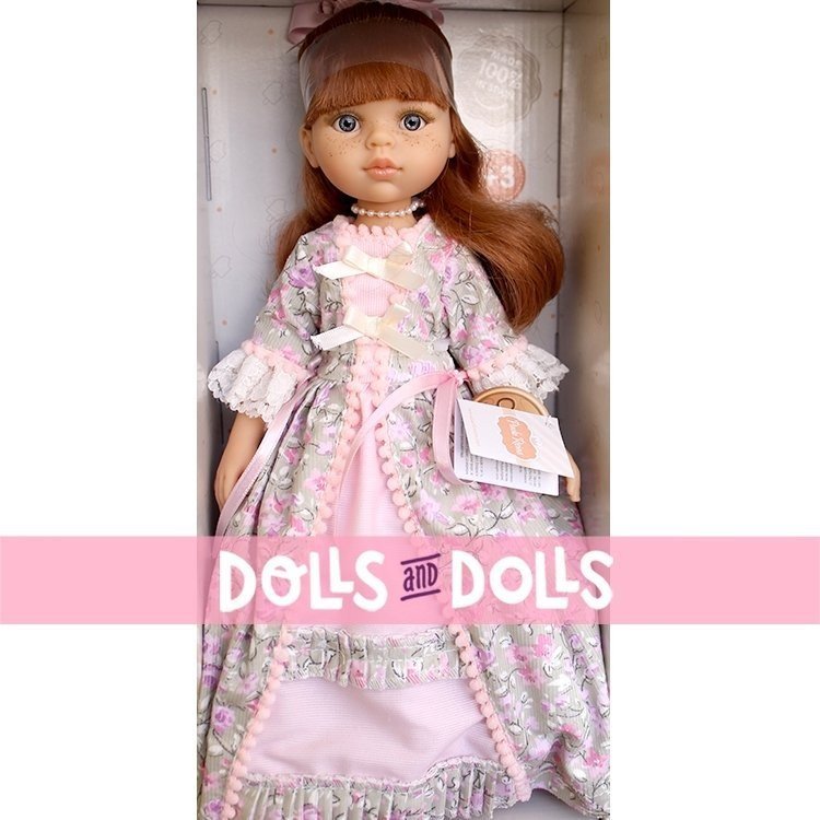 Poupée Paola Reina 32 cm - Las Amigas - Période Cristi avec robe rose