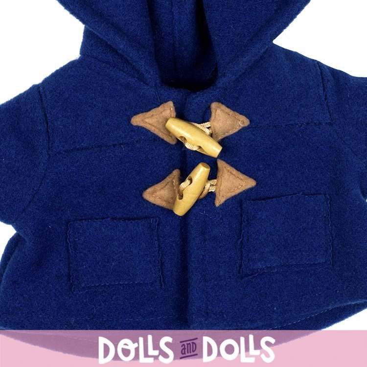 Tenue de poupée Rubens Barn 36 cm - Tenue pour Rubens Ark et Kids - Manteau bleu