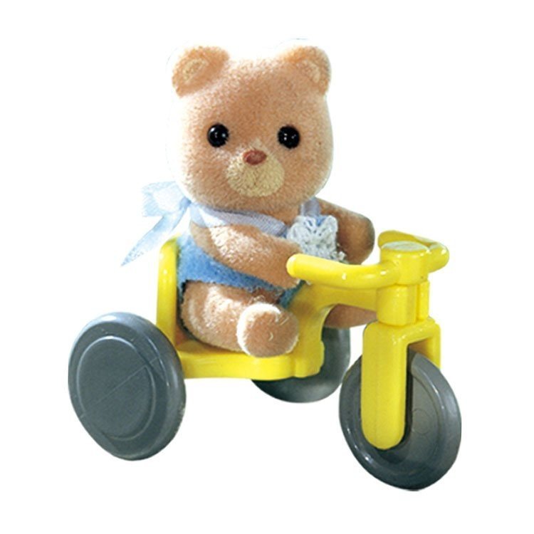 Sylvanian Families - Bébé à apporter - Ours avec tricycle - Dolls And Dolls  - Boutique de Poupées de collection