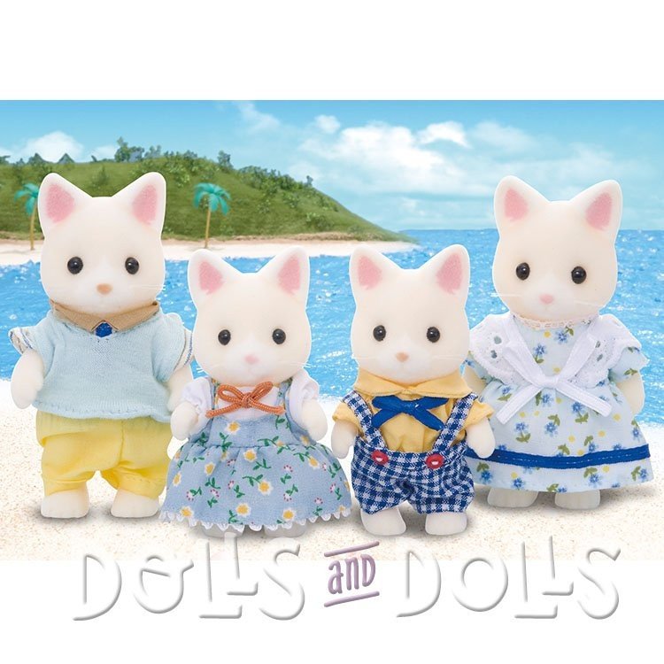 Sylvanian Families - Bébé chat en soie - Dolls And Dolls