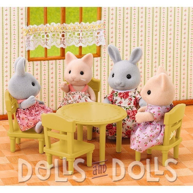 Sylvanian Families - Ensemble table et chaises