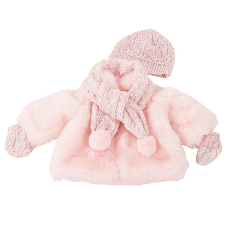 Tenue pour poupée Götz 36 cm - Baby Doll Combination Pink Winter