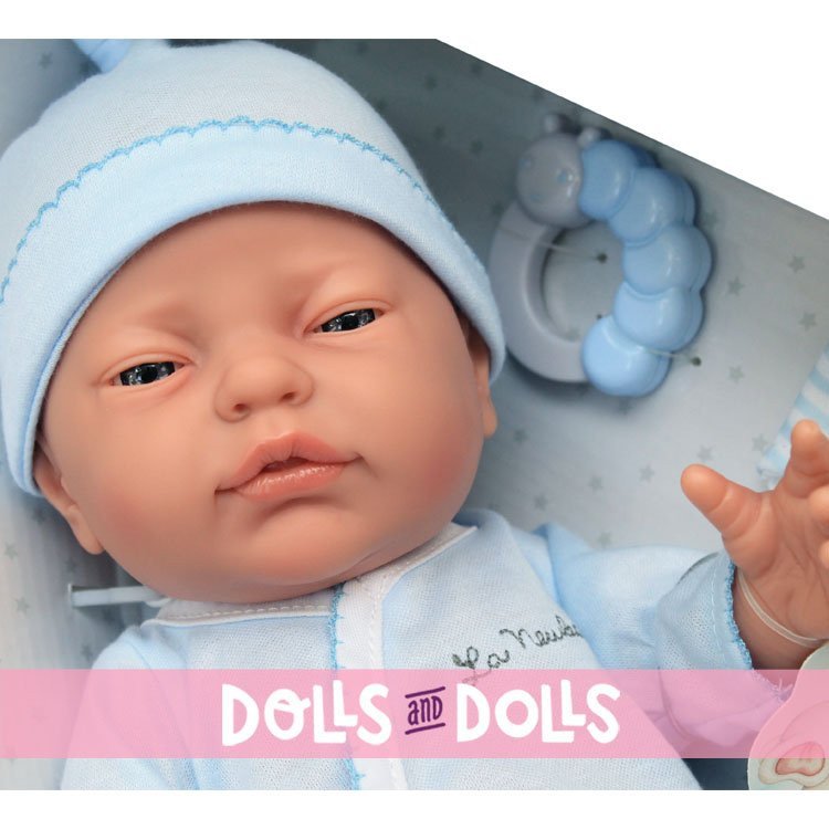 Poupée Berenguer Boutique 43 cm - La newborn Retro Blue 18301