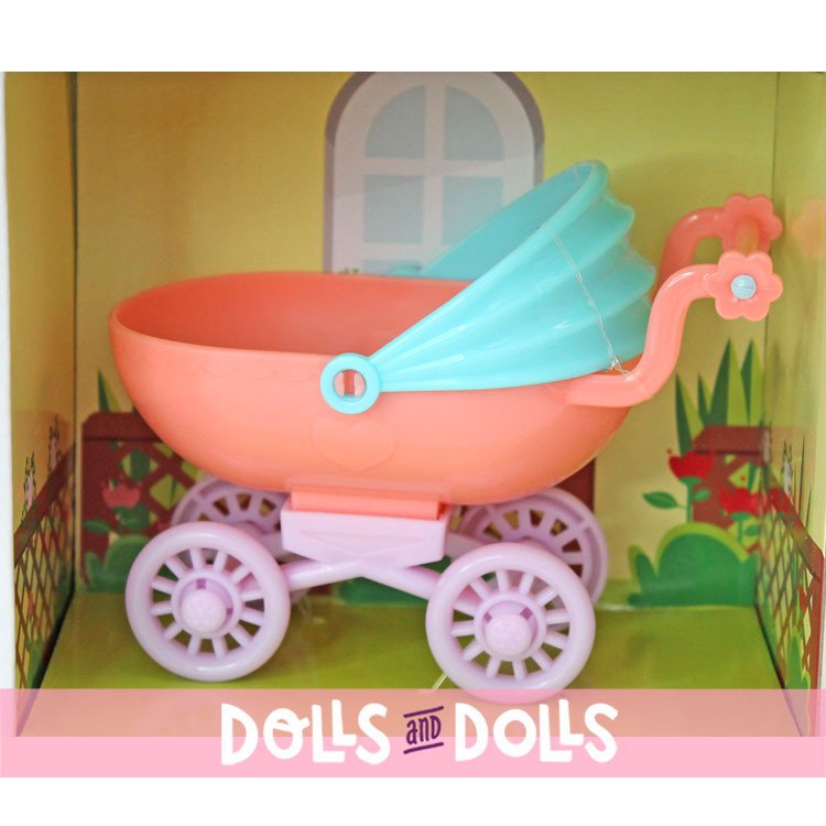 Maison en carton avec poupées et accessoires - Design Berenguer - Lots to Love Babies