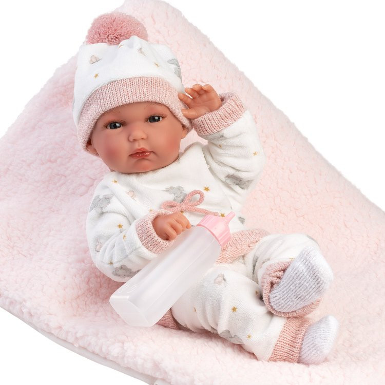 Poupée Llorens 35 cm - Bimba rose