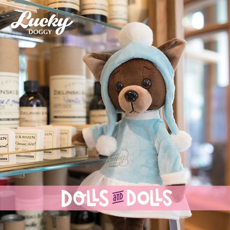 Poupée Lucky Doggy 37 cm - Lucky Kiki - Regard tendre