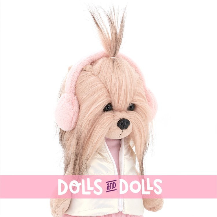 Poupée Lucky Doggy 37 cm - Lucky Yoyo - Rêve rose