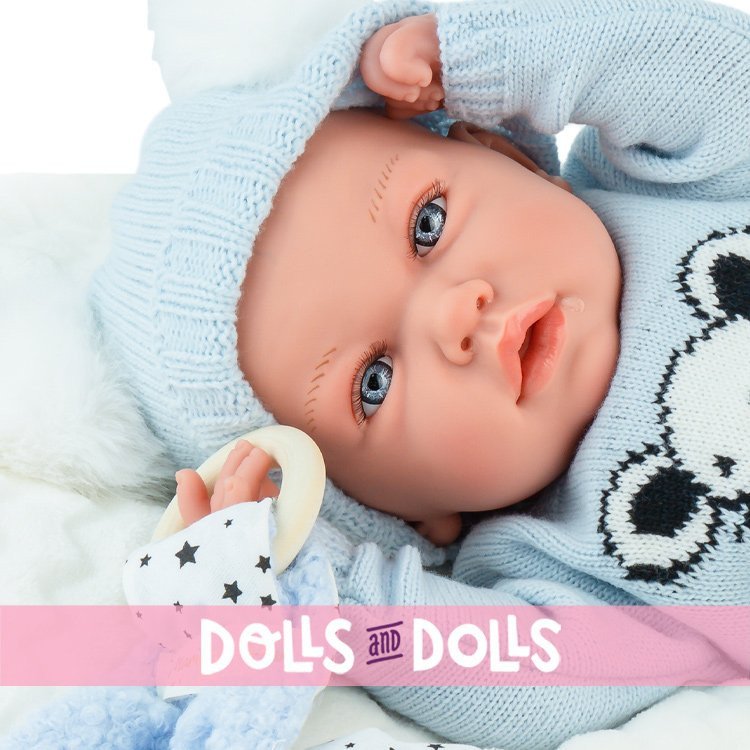 Poupée Marina & Pau 45 cm - Reborn Luka Mouse