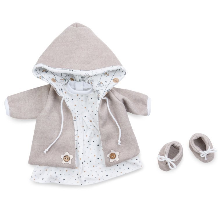 Robe pour poupée Marina & Pau 45 cm - Alina - Tenue d'hiver