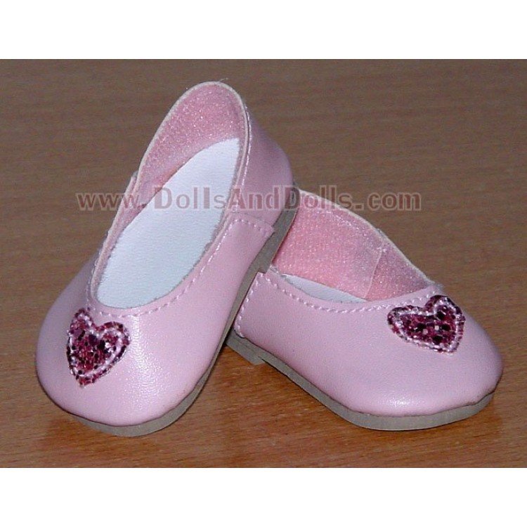 Manoletina piel rosa