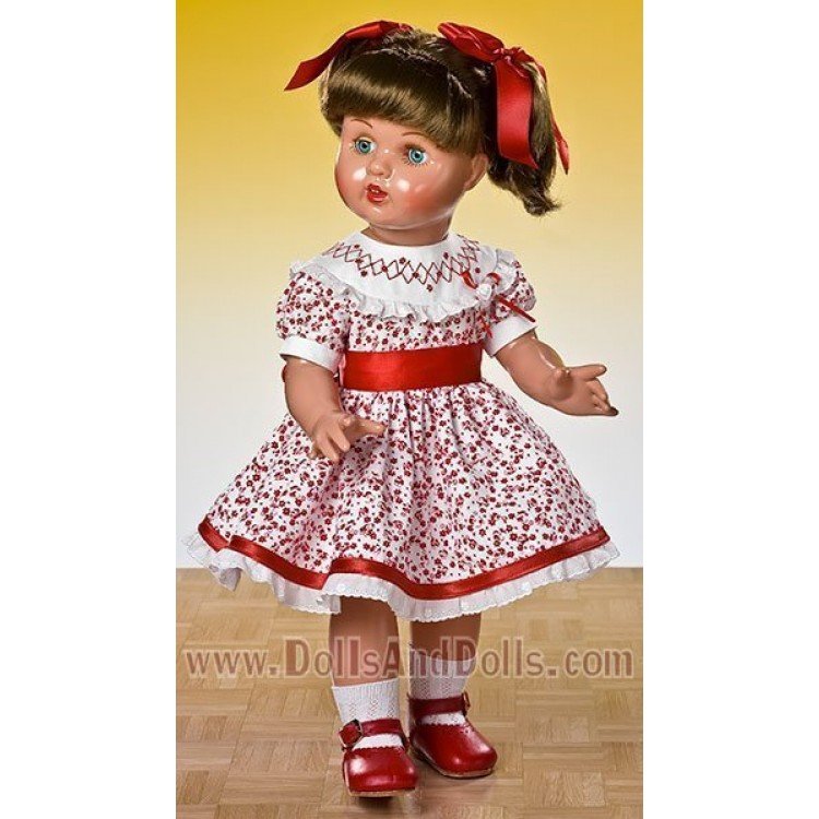 Gilet Mariquita Pérez. estampado rojo