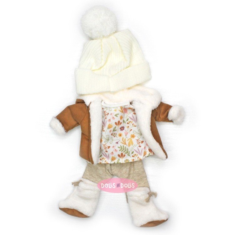 Vêtements pour poupées Nines d'Onil 30 cm - Mia - Ensemble manteau et chapeau