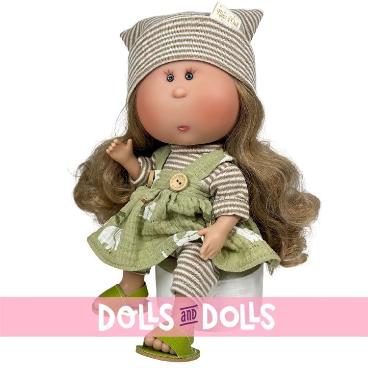 Poupée Nines d'Onil 30 cm - Mia ARTICULÉE Fermière