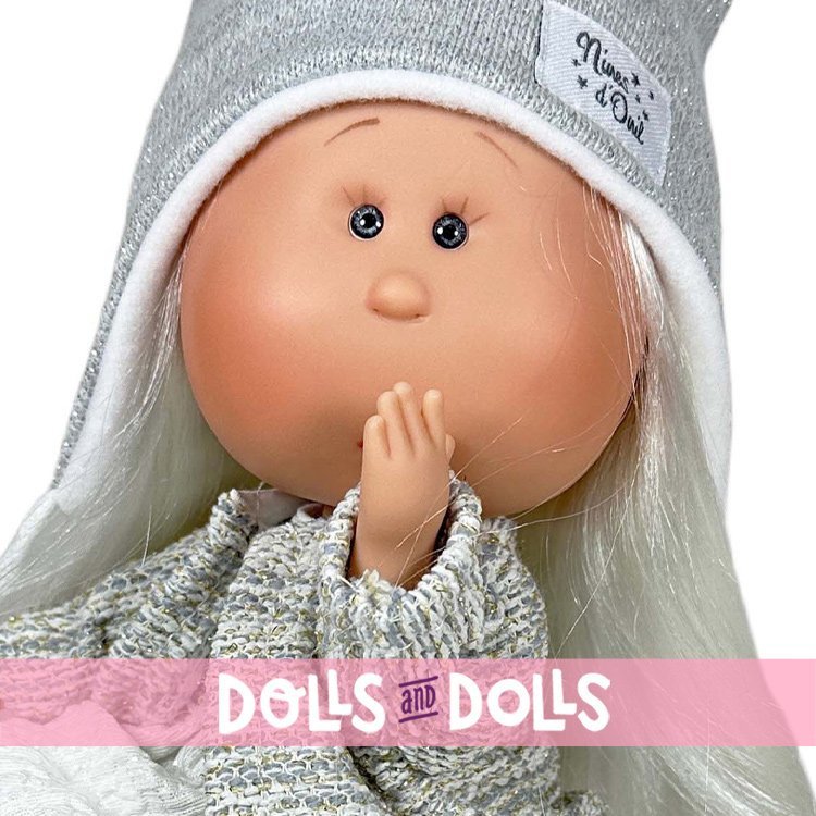 Poupée Nines d'Onil 30 cm - Mia ARTICULÉE Snow