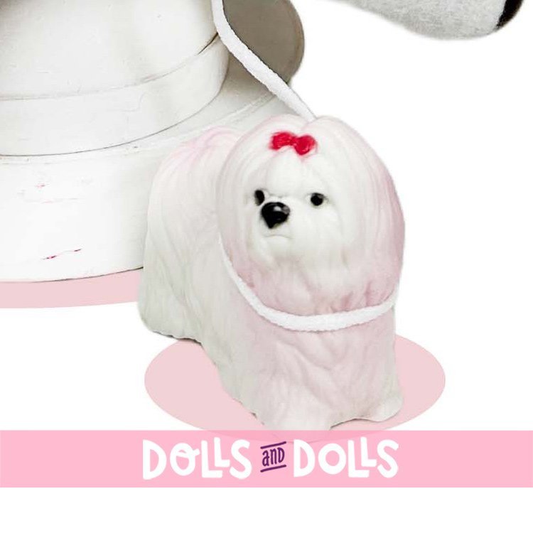 Poupée Nines d'Onil 30 cm - Mia ARTICULÉE Blonde avec animal de compagnie