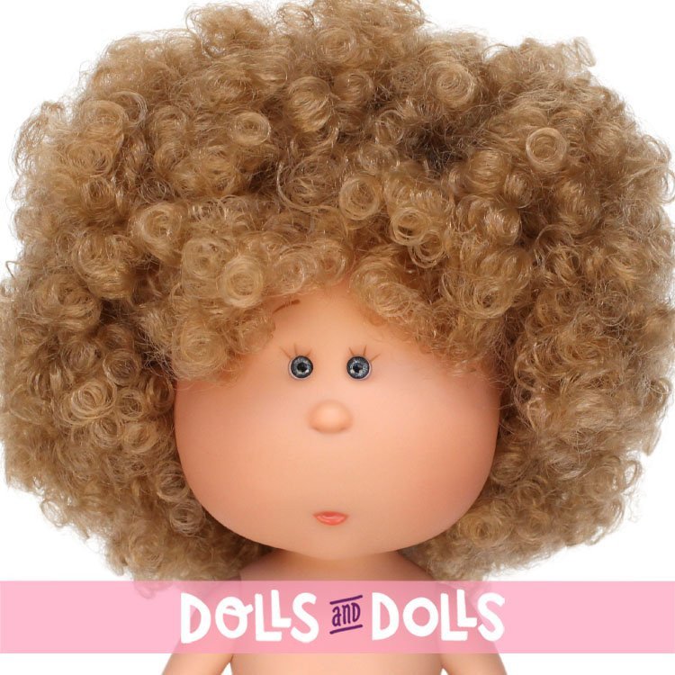 Poupée Nines d'Onil 30 cm - Mia aux cheveux blonds bouclés - Sans vêtements
