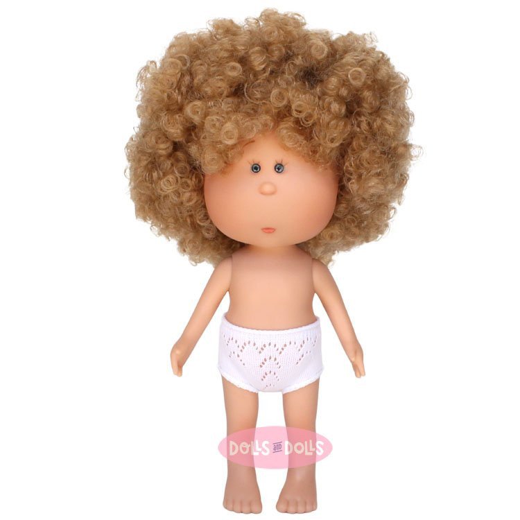 Poupée Nines d'Onil 30 cm - Mia aux cheveux blonds bouclés - Sans vêtements