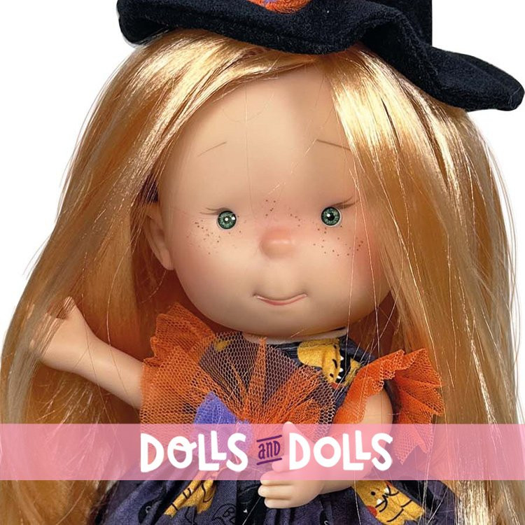 Poupée Nines d'Onil 30 cm - Pippa Halloween avec des cheveux lisses